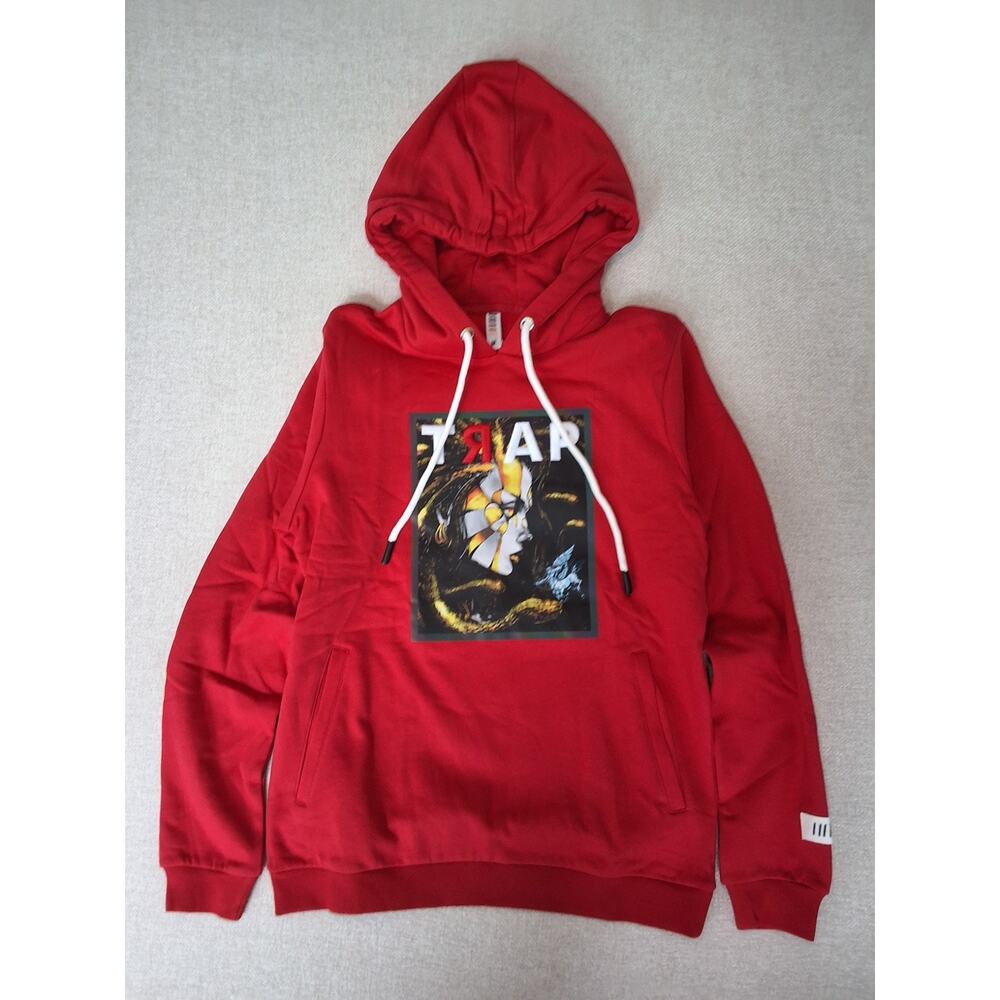 Fifth Loop Trap Red Hoodie Mens Size Medium NWT Streetwear Pullover